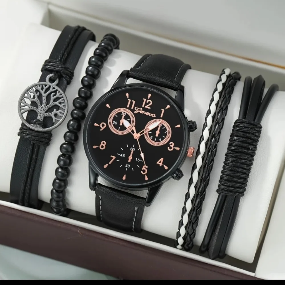 Men's brand new beautiful black set